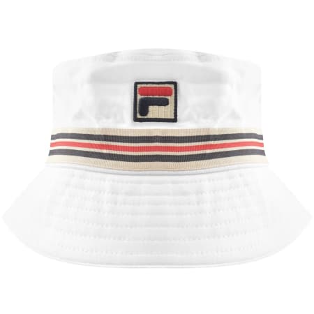 Fila Jojo Bucket Hat White | Mainline Menswear us